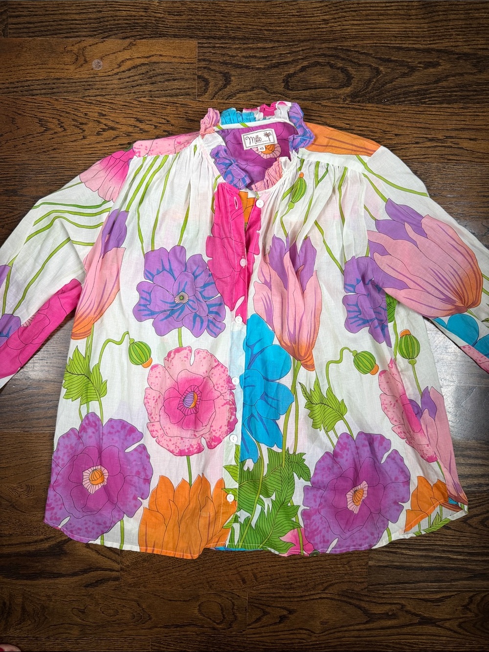 Millie Floral Blouse Size X-Small